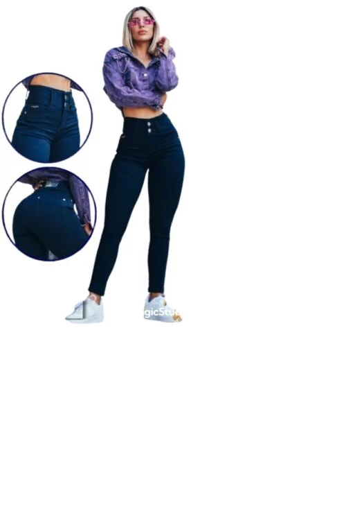 Jean para damas, Jean corte colombiano