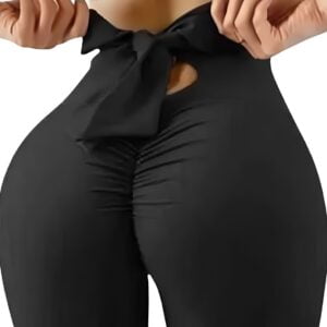 Calzas levanta cola con moño atrás, Calzas de lycra premium, Calzas